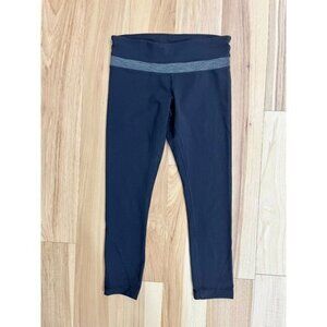 Kirkland Black Gray Signature Ladies Active Tight Workout Leggings XS